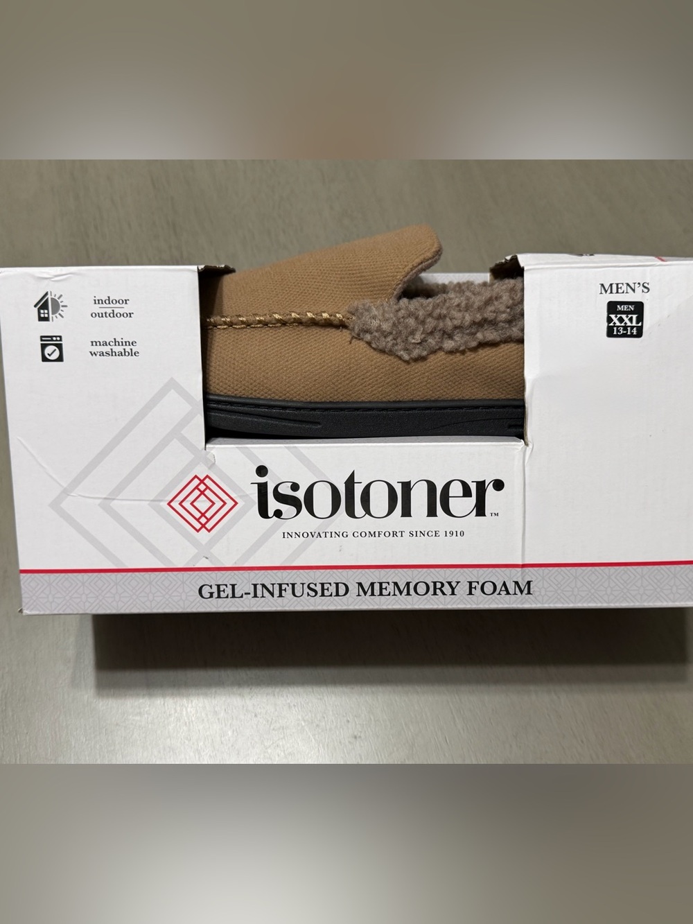 Isotoner Buckskin Slip-On Slippers in Buckskin